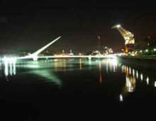 Puente de la Mujer en Puerto Madero