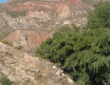 Haciendo rafting en el Rio Atuel