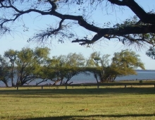 el rio uruguay desde la cruz corrientes