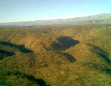 Sierras de Córdoba (vista aérea)