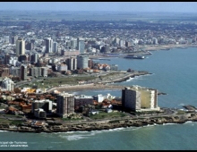 Mar del Plata desde el aire