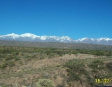 Camino precordillera 