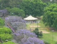 Calecita desde el monumento a la bandera